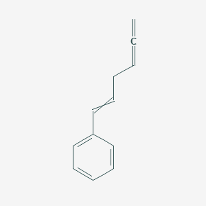 molecular formula C12H12 B14386739 (Hexa-1,4,5-trien-1-yl)benzene CAS No. 87639-20-1