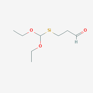 molecular formula C8H16O3Si B14386839 CID 78067150 