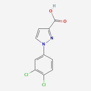 1-(3,4-dichlorophenyl)-1H-pyrazole-3-carboxylic acid