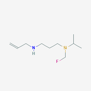 molecular formula C10H21FNSi B14386870 CID 78060542 