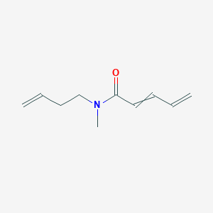 molecular formula C10H15NO B14386926 N-(But-3-en-1-yl)-N-methylpenta-2,4-dienamide CAS No. 87463-32-9