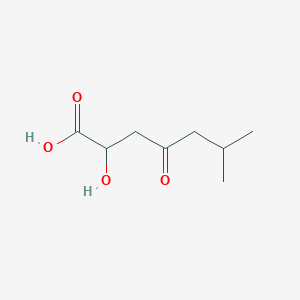 molecular formula C8H14O4 B14386956 2-Hydroxy-6-methyl-4-oxoheptanoic acid CAS No. 89966-34-7