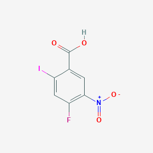 4-Fluoro-2-iodo-5-nitrobenzoic acid