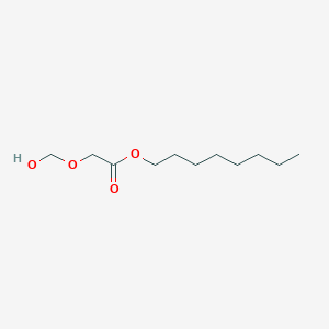 molecular formula C11H22O4 B14387064 Octyl (hydroxymethoxy)acetate CAS No. 89635-78-9