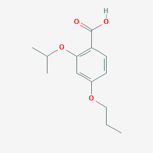 2-(Propan-2-yloxy)-4-propoxybenzoic acid