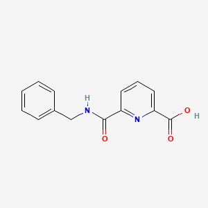 6-(Benzylcarbamoyl)pyridine-2-carboxylic acid