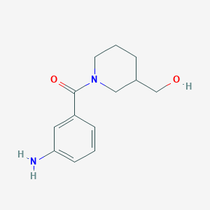 [1-(3-Aminobenzoyl)piperidin-3-yl]methanol