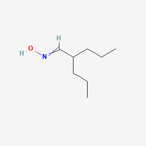 molecular formula C8H17NO B14387872 N-(2-propylpentylidene)hydroxylamine CAS No. 89608-46-8