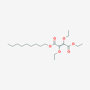 molecular formula C19H34O6 B14388252 Ethyl nonyl 2,3-diethoxybut-2-enedioate CAS No. 89434-70-8