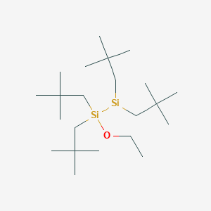 molecular formula C22H49OSi2 B14388352 CID 13118874 