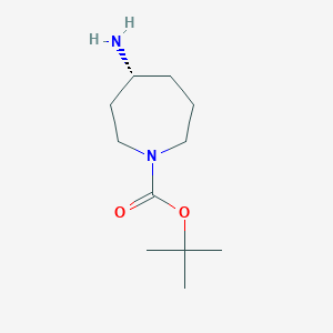 molecular formula C11H22N2O2 B1438845 (R)-tert-butyl 4-aminoazepane-1-carboxylate CAS No. 1174020-26-8