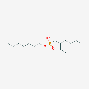 molecular formula C16H34O3P- B14388489 Octan-2-yl (2-ethylhexyl)phosphonate CAS No. 89870-51-9