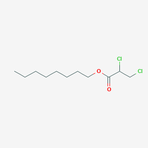 molecular formula C11H20Cl2O2 B14388511 Octyl 2,3-dichloropropanoate CAS No. 89876-50-6