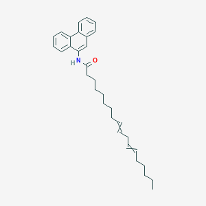 molecular formula C32H41NO B14388597 N-(Phenanthren-9-YL)octadeca-9,12-dienamide CAS No. 90094-83-0
