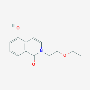 2-(2-ethoxyethyl)-5-hydroxyisoquinolin-1(2H)-one