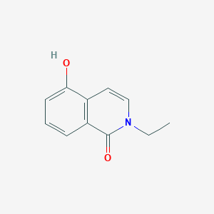 molecular formula C11H11NO2 B1438879 2-乙基-5-羟基异喹啉-1-酮 CAS No. 1105194-22-6