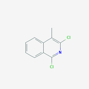molecular formula C10H7Cl2N B1438884 1,3-Dichloro-4-methylisoquinoline CAS No. 15787-23-2