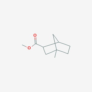 molecular formula C10H16O2 B14388883 Methyl 4-methylbicyclo[2.2.1]heptane-2-carboxylate CAS No. 89353-67-3