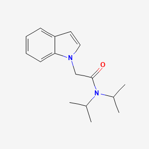 molecular formula C16H22N2O B1438890 2-(1H-indol-1-yl)-N,N-diisopropylacetamide CAS No. 1105192-99-1