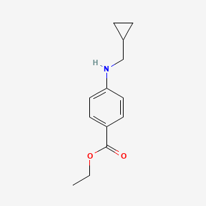Ethyl 4-[(cyclopropylmethyl)amino]benzoate