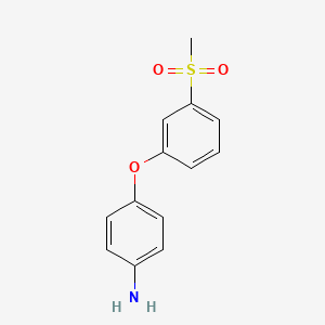 4-(3-Methanesulfonylphenoxy)aniline