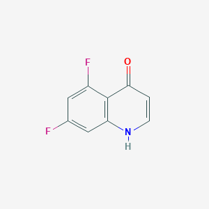 molecular formula C9H5F2NO B1438910 5,7-二氟-4-羟基喹啉 CAS No. 874804-43-0
