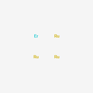 molecular formula ErRu3 B14389118 Erbium--ruthenium (1/3) CAS No. 88387-69-3