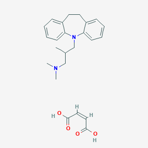 molecular formula C24H30N2O4 B143892 Trimipramine Maleate CAS No. 138283-61-1