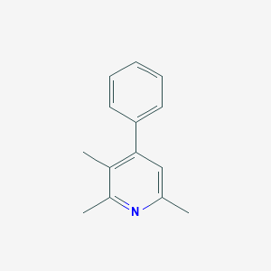 molecular formula C14H15N B14389220 2,3,6-Trimethyl-4-phenylpyridine CAS No. 88718-50-7