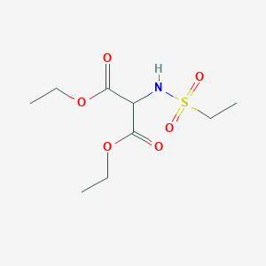 1,3-Diethyl 2-ethanesulfonamidopropanedioate
