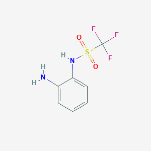 N-(2-aminophenyl)-1,1,1-trifluoromethanesulfonamide