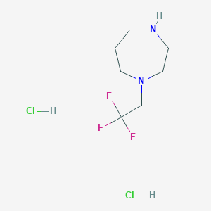 1-(2,2,2-Trifluoroethyl)-1,4-diazepane dihydrochloride