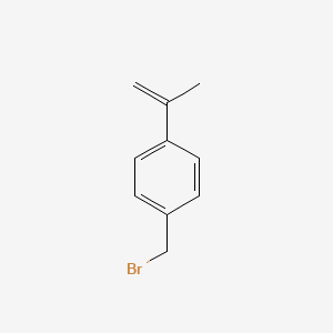molecular formula C10H11Br B14389543 1-(Bromomethyl)-4-(prop-1-en-2-yl)benzene CAS No. 89807-13-6