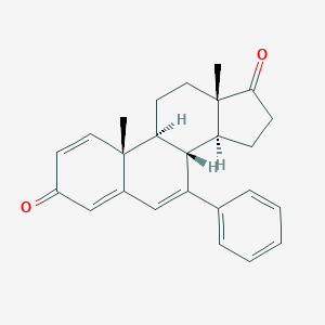 7-Phenyl-1,4,6-androstatriene-3,17-dione