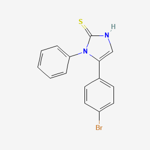 5-(4-bromophenyl)-1-phenyl-1H-imidazole-2-thiol