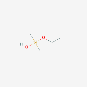 molecular formula C5H14O2Si B14389692 Dimethyl[(propan-2-yl)oxy]silanol CAS No. 88221-46-9