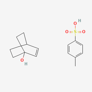 molecular formula C15H20O4S B14389723 Bicyclo[2.2.2]oct-2-en-1-ol;4-methylbenzenesulfonic acid CAS No. 90014-02-1