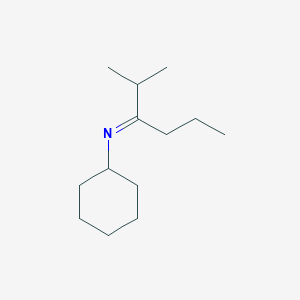 molecular formula C13H25N B14389831 (3E)-N-Cyclohexyl-2-methylhexan-3-imine CAS No. 88226-78-2