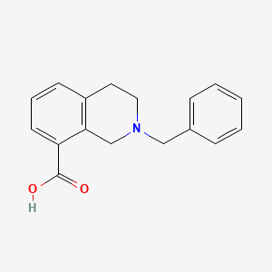 2-Benzyl-1,2,3,4-tetrahydroisoquinoline-8-carboxylic acid