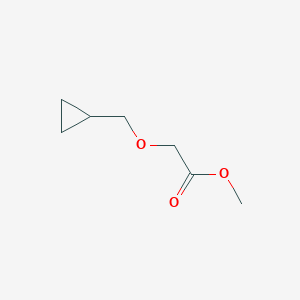 molecular formula C7H12O3 B1439024 Methyl 2-(cyclopropylmethoxy)acetate CAS No. 836657-03-5