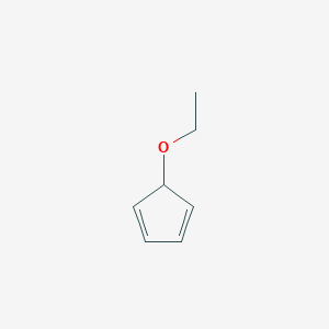 molecular formula C7H10O B14390359 5-Ethoxycyclopenta-1,3-diene CAS No. 90125-26-1