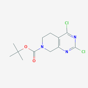 tert-Butyl 2,4-Dichloro-5,6-dihydropyrido[3,4-d]pyrimidine-7(8H)-carboxylate