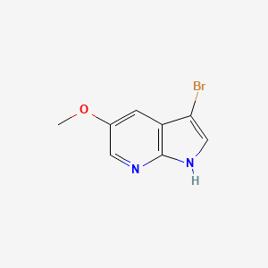 3-Bromo-5-methoxy-1H-pyrrolo[2,3-b]pyridine