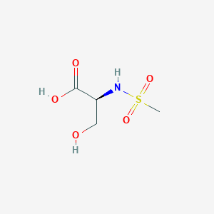 (2S)-3-hydroxy-2-methanesulfonamidopropanoic acid