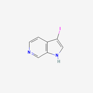 molecular formula C7H5IN2 B1439049 3-Iodo-1H-pyrrolo[2,3-c]pyridine CAS No. 956003-24-0