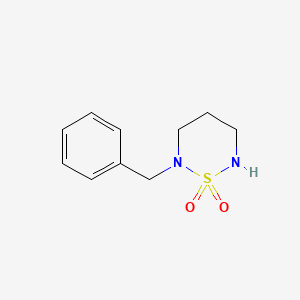 2-Benzyl-1,2,6-thiadiazinane 1,1-dioxide