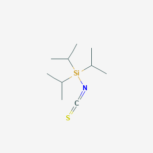 molecular formula C10H21NSSi B14390580 Isothiocyanatotri(propan-2-yl)silane CAS No. 89732-56-9