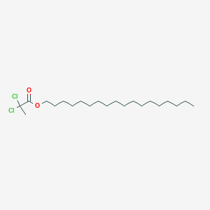 molecular formula C21H40Cl2O2 B14390622 Octadecyl 2,2-dichloropropanoate CAS No. 89876-45-9
