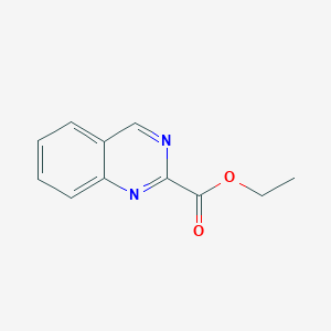 molecular formula C11H10N2O2 B1439067 Ethyl quinazoline-2-carboxylate CAS No. 869299-42-3