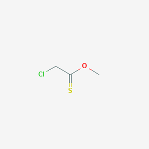 molecular formula C3H5ClOS B14390705 O-Methyl chloroethanethioate CAS No. 89912-01-6